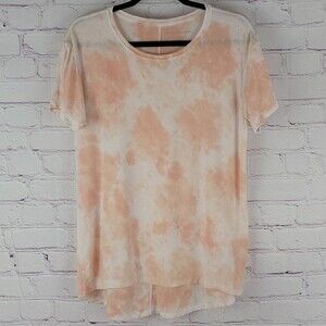 American Eaglen Tie-Dye Short Sleeve T-shirt. Size XS. White and Peach